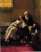unknow artist Arab or Arabic people and life. Orientalism oil paintings 03 France oil painting artist